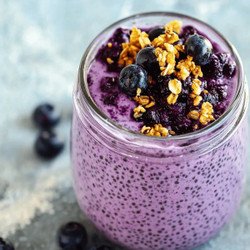Blueberry Chia Pudding