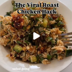 Viral Roast Chicken In A Bag Salad