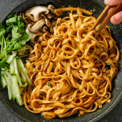 Easy Spicy Miso Noodles