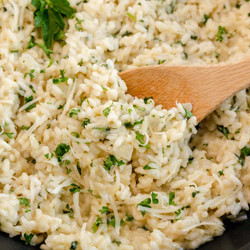 Creamy Garlic Parmesan Risotto Recipe