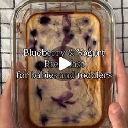 Soft Blueberry Yogurt Bars