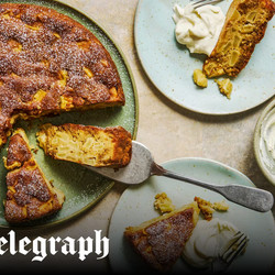 Apple, Hazelnut And Olive Oil Cake
