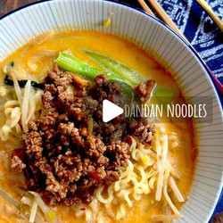 Creamy Soy Milk Dandan Noodles — Easy One-pot Comfort Ramen