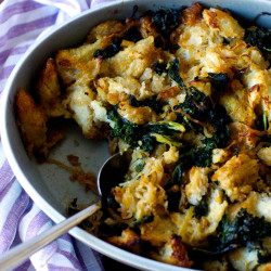Kale And Caramelized Onion Stuffing