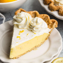 Lemon Sour Cream Pie