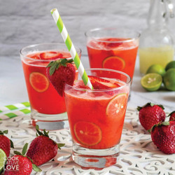 Tart And Sweet Strawberry Limeade
