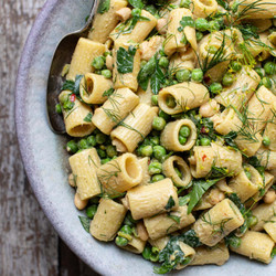 Green Pea Pasta Salad