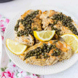 Healthy Chicken Piccata In The Instant Pot