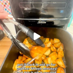 Air Fryer Duck Fat Potatoes