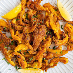 Pan-fried Oyster Mushrooms
