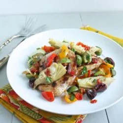 Grilled Chicken Mediterranean Salad