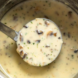 Homemade Cream Of Mushroom Soup
