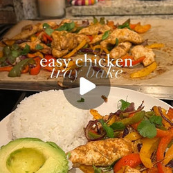 Chicken Pepper Tray Bake