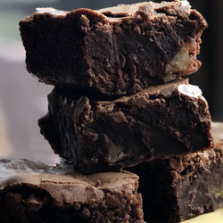 State Fair Ribbon Fudge Brownies