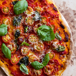 Home-made Pizza Margherita