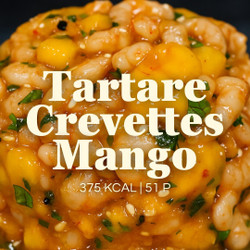 Tartare Crevettes Mango 🥭🍤