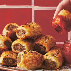 Lamb Curry Sausage Rolls Recipe