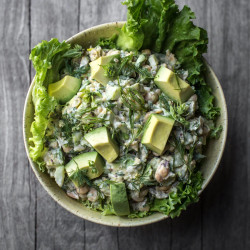 Chickpea Avocado Salad