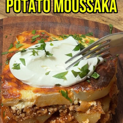 Romanian Potato Moussaka