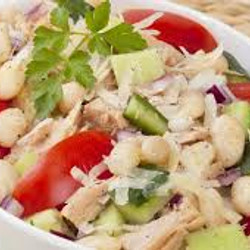 Griekse Bonensalade