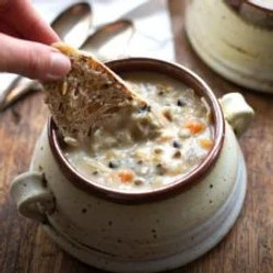 Crockpot Chicken Wild Rice Soup