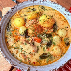 Creamy Cajun Chicken Soup