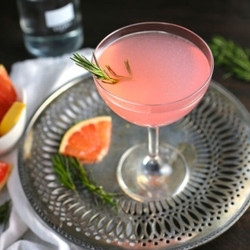 The French Tart (grapefruit, Elderflower And Rosemary Cocktail)