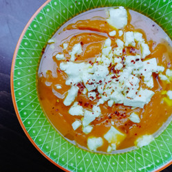 Soupe Patates Douces &amp; Citron Vert