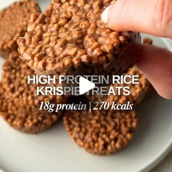 High Protein Chocolate Crispy Cakes (no Bake, Kid-friendly)