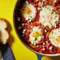 Spicy Red Shakshuka