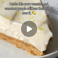 No-bake Lemon Pie