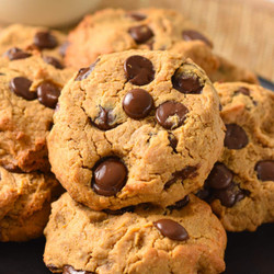Chickpea Peanut Butter Cookies