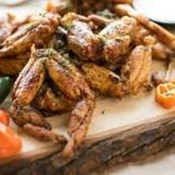 Grilled Frog Legs With Creole Dipping Sauce
