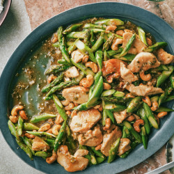 Cashew Chicken And Asparagus