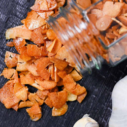 Teppanyaki-style Crispy Garlic Chips