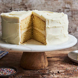 Kahlua White Russian Cake