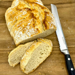 High Altitude No-knead Crusty Artisan Bread Recipe