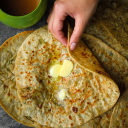 Aloo Paratha (potato-stuffed Flatbread)
