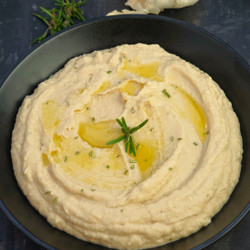 White Bean Puree With Rosemary &amp; Garlic