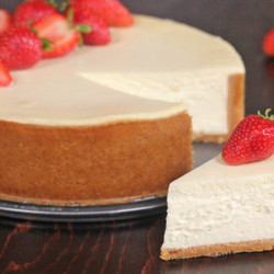 Eggless Classic Cheesecake