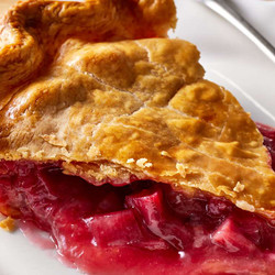 Fresh Rhubarb Pie