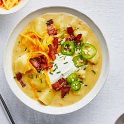 Instant Pot® Creamy Loaded Potato Soup