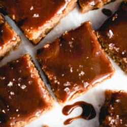 Salted Caramel Blondies (aip, Paleo)