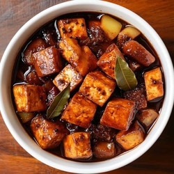 Filipino Tofu Adobo (adobong Tokwa)
