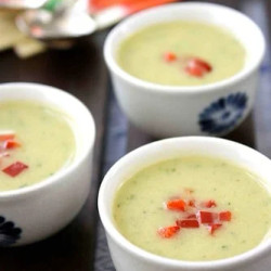 Creamy Zucchini &amp; Coconut Milk Soup Recipe (dairy-free)