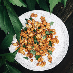 Baked Curried Hakurei Turnips