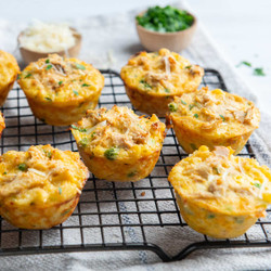 Healthy Tuna Casserole Muffins | Chicken Of The Sea