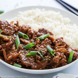Easy Mongolian Beef Recipe