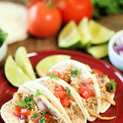 Crock Pot Chicken Ranch Tacos