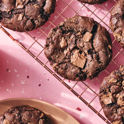 Chocolate Sourdough Discard Cookies